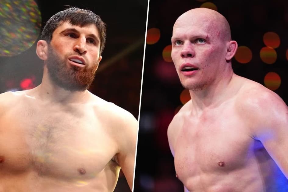 Анкалаев и Гуськов показали одинаковый вес перед боем на турнире UFC в Абу-Даби