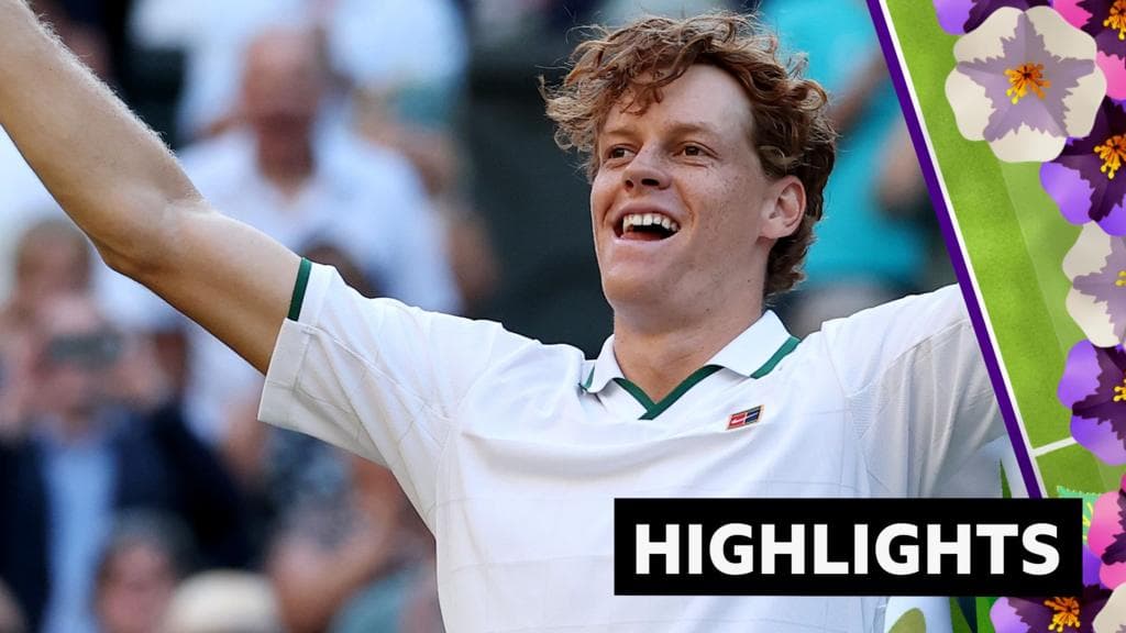 Джannik Синнер defeated Zverev in a tense Wimbledon final