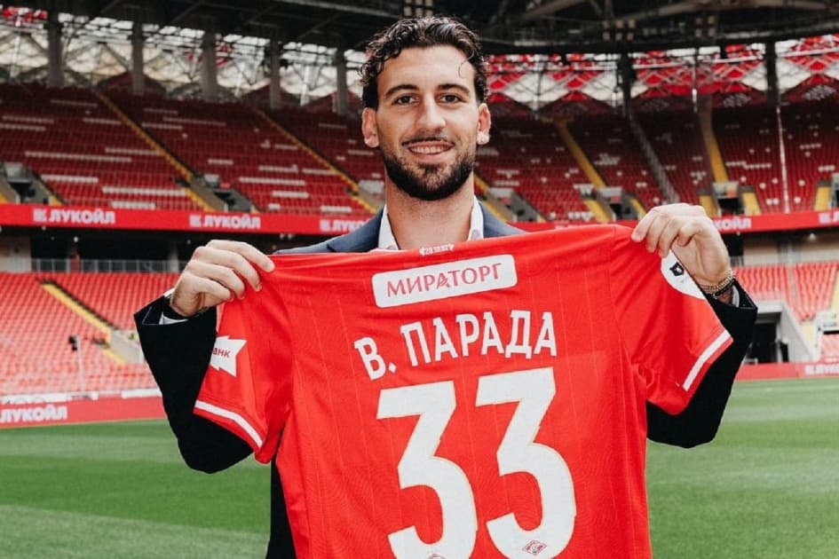 Парада выбрал 33-й номер в «Спартаке» в честь гонщика Формулы-1 Фернандо Алонсо