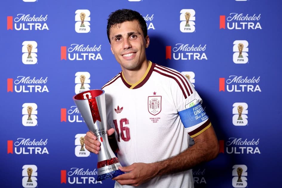 Родри стал MVP матча Португалия — Испания на ЧМ-2026