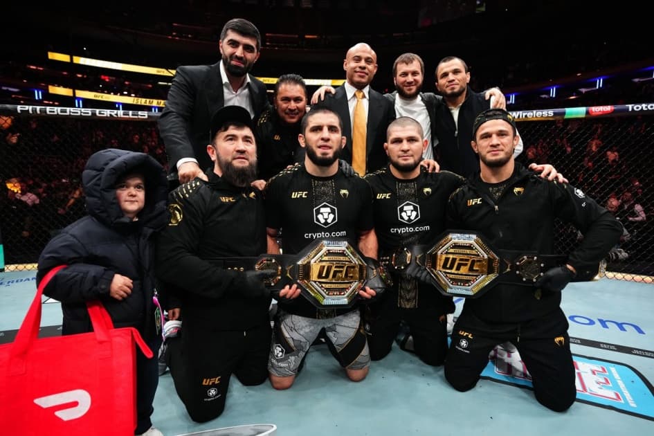 Хабиб Нурмагомедов показал видео с подготовки Усмана к защите титула PFL
